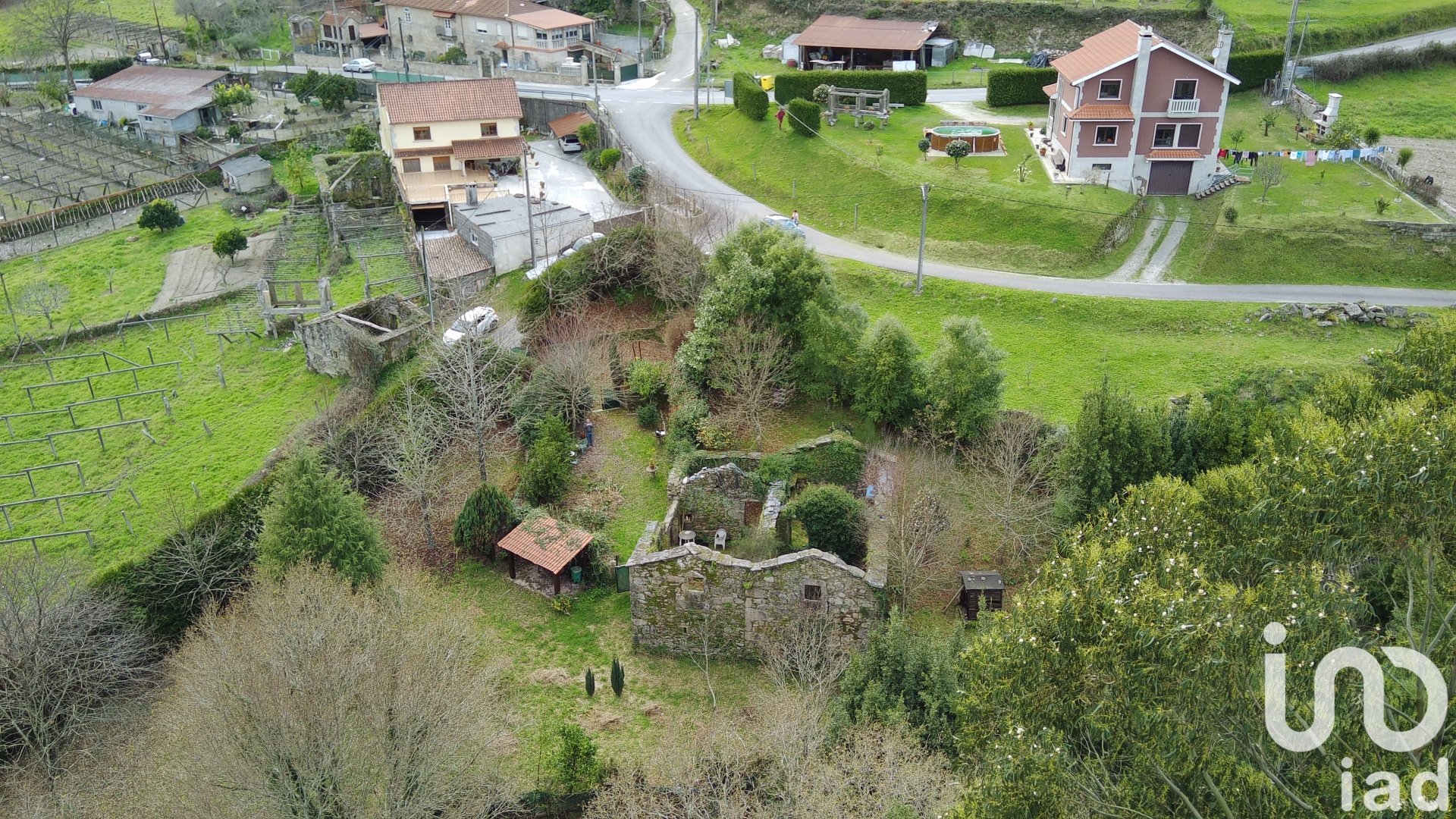 Dom w Campo Lameiro, Pontevedra, Hiszpania 1 sypialnia, 120 mkw. nr 185962