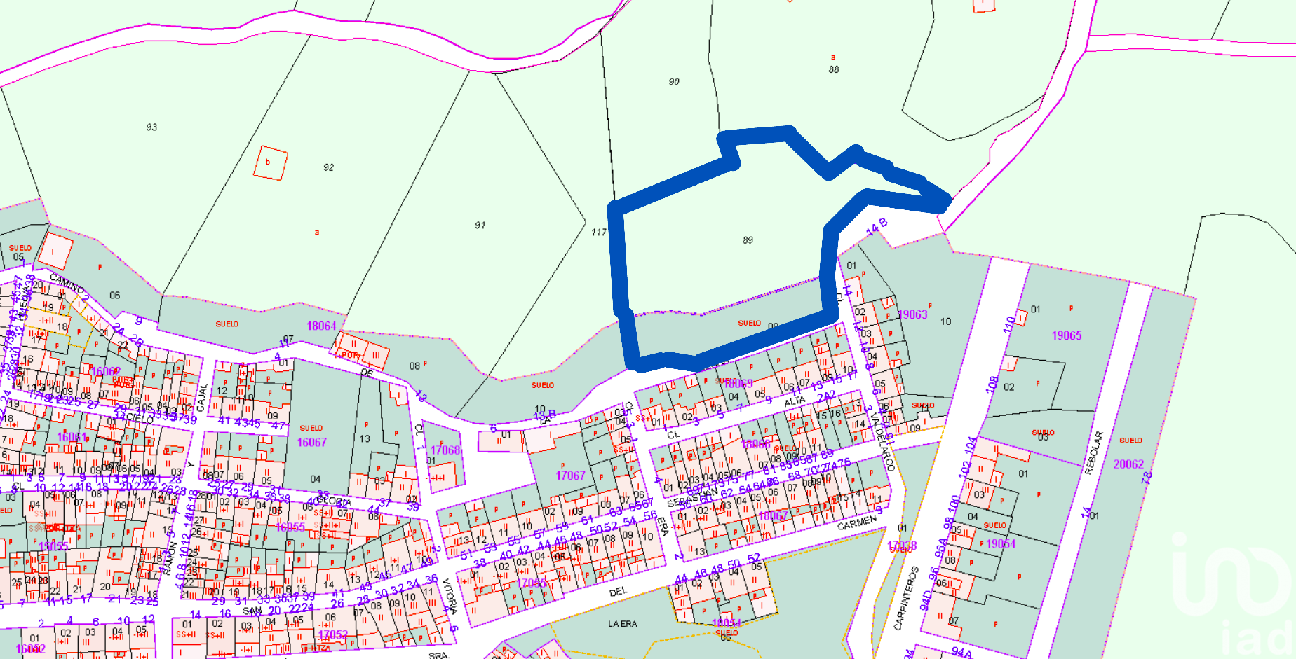 Land plot à Galaroza, Huelva, Espagne 6000 m2 No. 185960