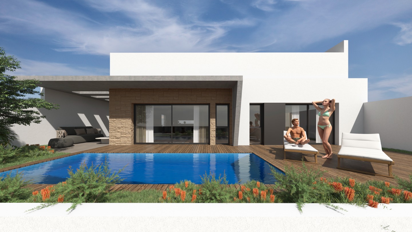 Villa a Torrevieja, Alicante, Spagna 3 camere da letto, 141 mq. N° 149131