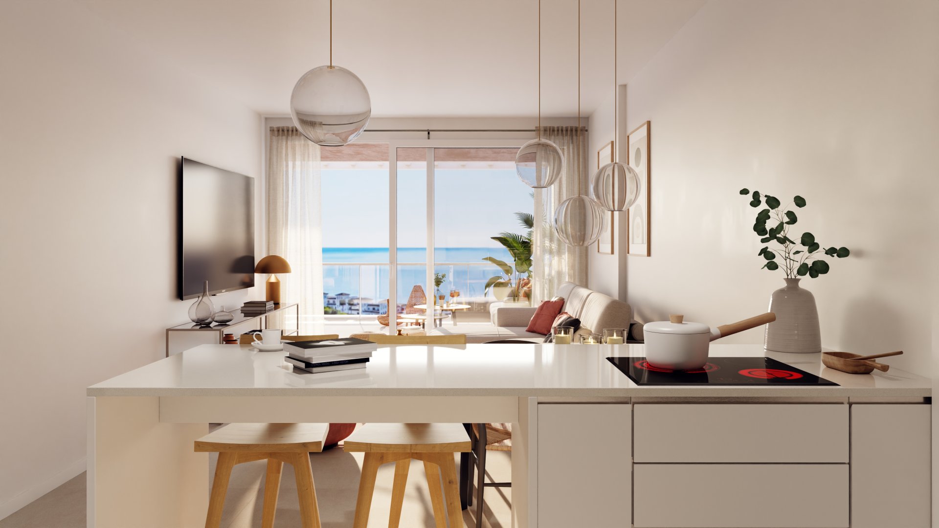Apartment in San Roque, Cadiz, Spain 3 bedrooms, 137 sq.m. No. 143923