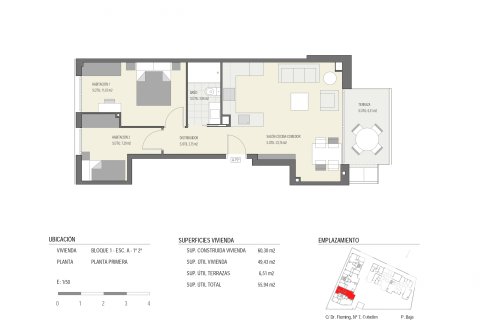 Apartament w Cubelles, Barcelona, Hiszpania 2 sypialnie, 57 mkw. nr 173088 – zdjęcie 18