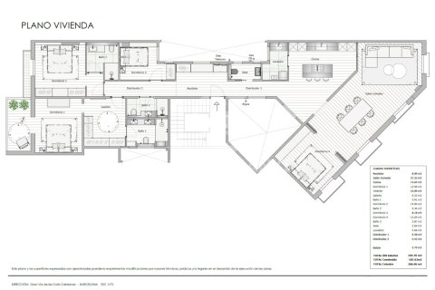 Apartment à vendre à Barcelona, Espagne, 4 chambres, 206 m2 No. 178471 - photo 6