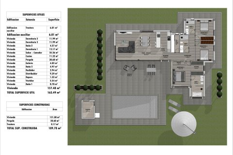 Villa for sale in Aspe, Alicante, Spain 3 bedrooms, 189 sq.m. No. 141776 - photo 19