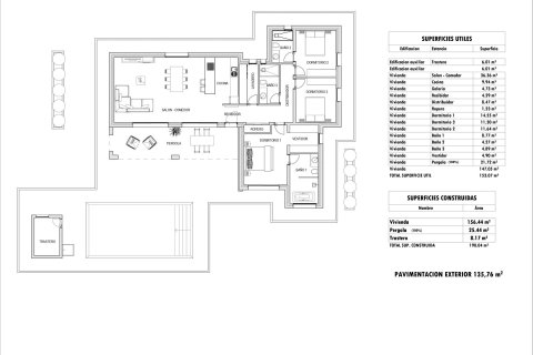 Villa zum Verkauf in Aspe, Alicante, Spanien 3 Schlafzimmer, 190 m2 Nr. 141779 - Foto 9