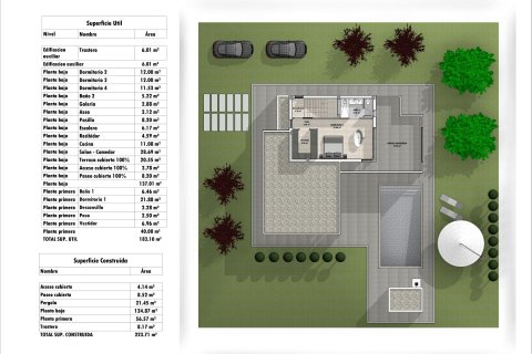 Villa in vendita a Aspe, Alicante, Spagna 4 camere da letto, 223 mq. N° 141775 - foto 8