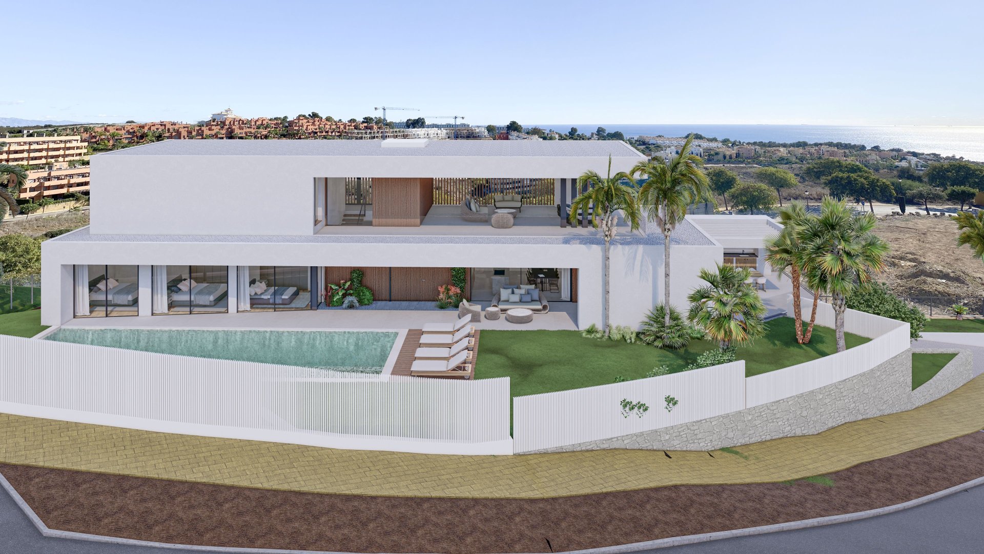 Villa Manilva, Malaga, Spānijā 4 istabas, 837 m2 Nr. 151164
