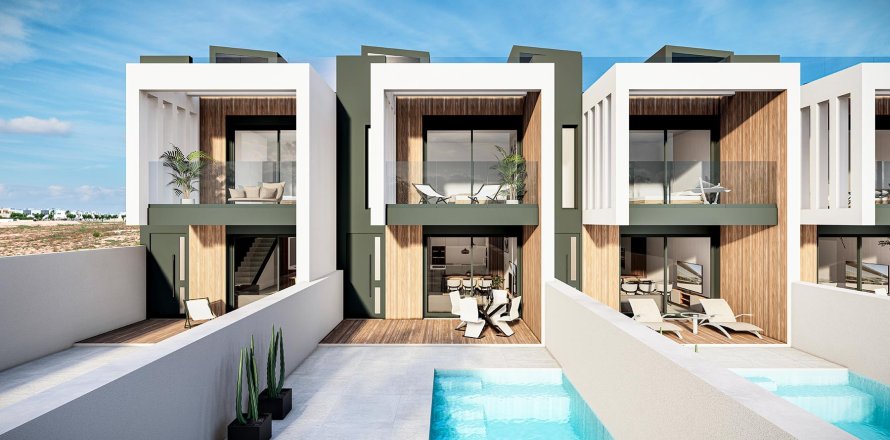 Villa Pilar de la Horadada, Alicante, Spānijā 2 istabas, 122 m2 Nr. 139905