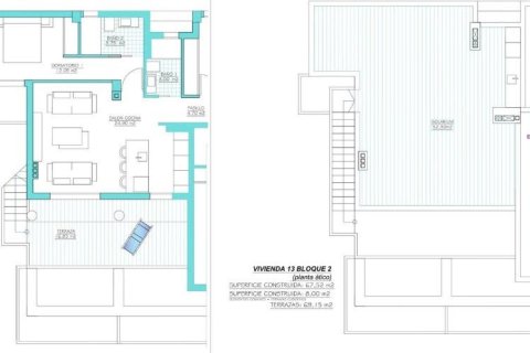 Ático en venta Santa Rosalia, Murcia, España 2 dormitorios, 67 m2 No. 139911 - foto 23