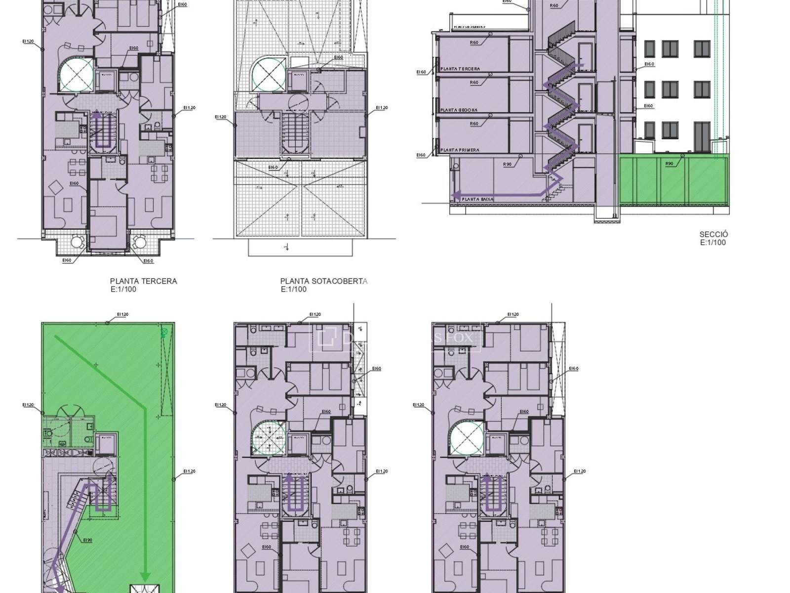 Appartamento a Vilanova i la Geltru, Barcelona, Spagna 3 camere da letto, 114 mq. N° 150567