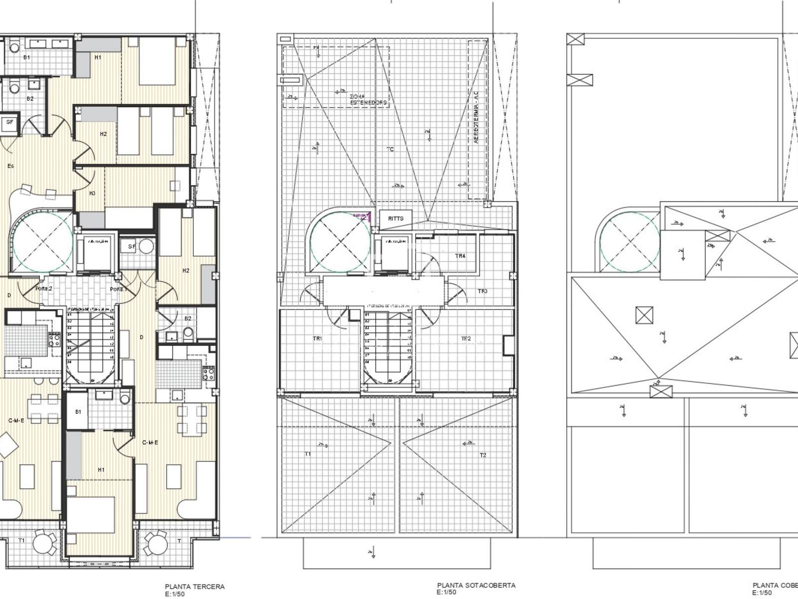 Appartamento a Vilanova i la Geltru, Barcelona, Spagna 3 camere da letto, 114 mq. N° 150567