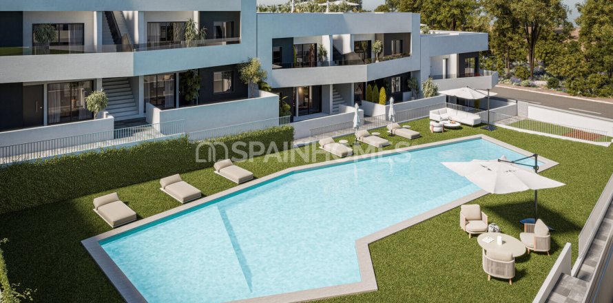 Takvåning i San Miguel de Salinas, Alicante, Spanien 2 sovrum, 65 kvm. Nr. 194313