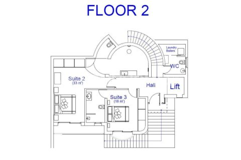 Villa en venta en Altea, Alicante, España 4 dormitorios, 260 m2 No. 57600 - foto 24