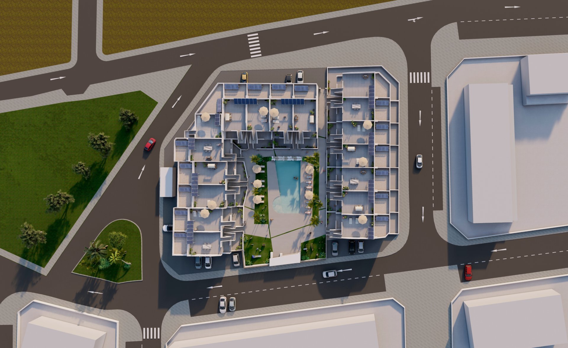 Apartment à Roldan, Murcia, Espagne 2 chambres, 67 m2 No. 151122
