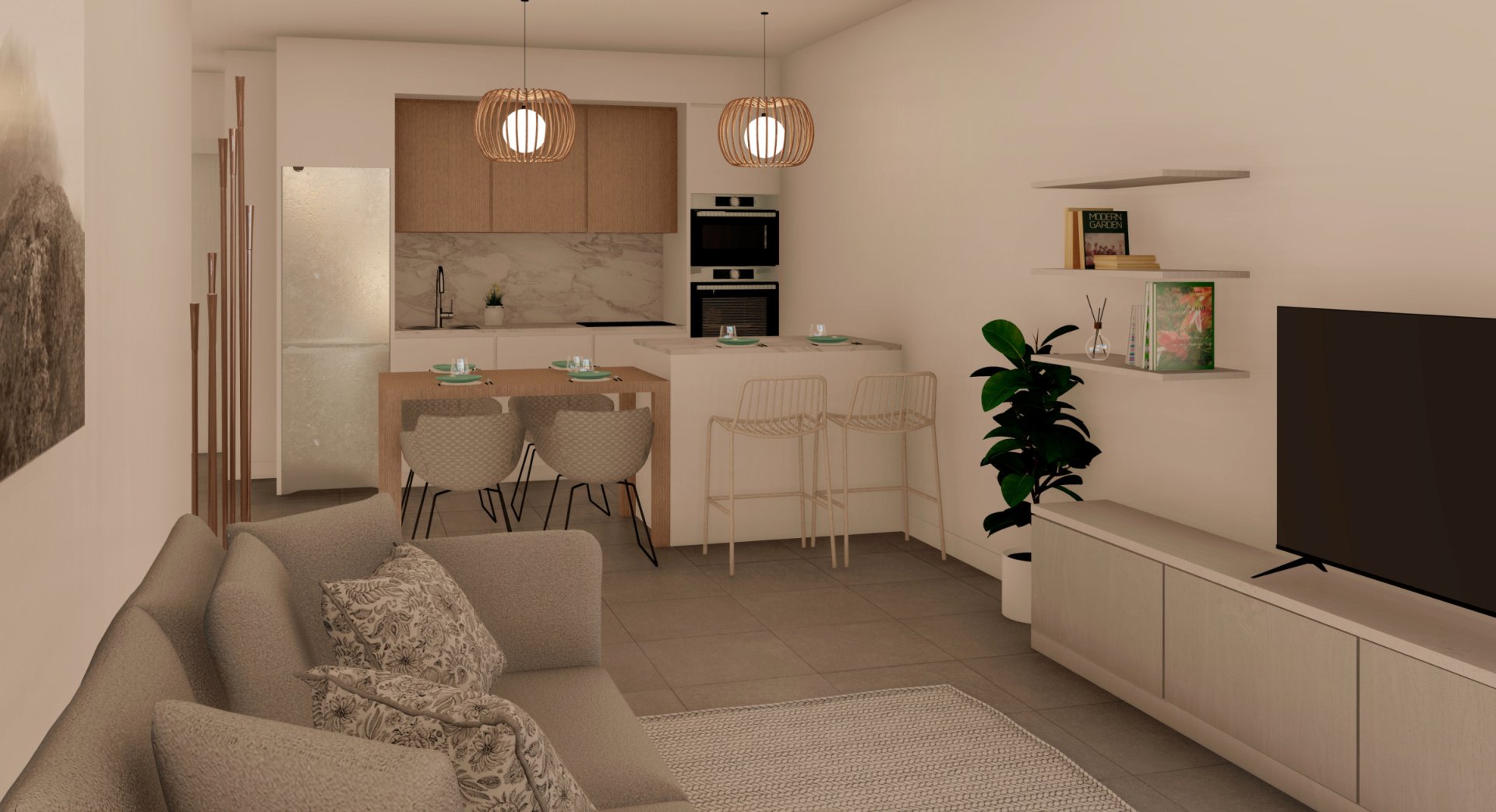 Wohnung in Roldan, Murcia, Spanien 3 Schlafzimmer, 80 m2 Nr. 151121