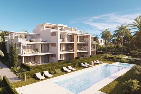 Penthouse w Estepona, Malaga, Hiszpania 2 sypialnie, 380 mkw. nr 161861