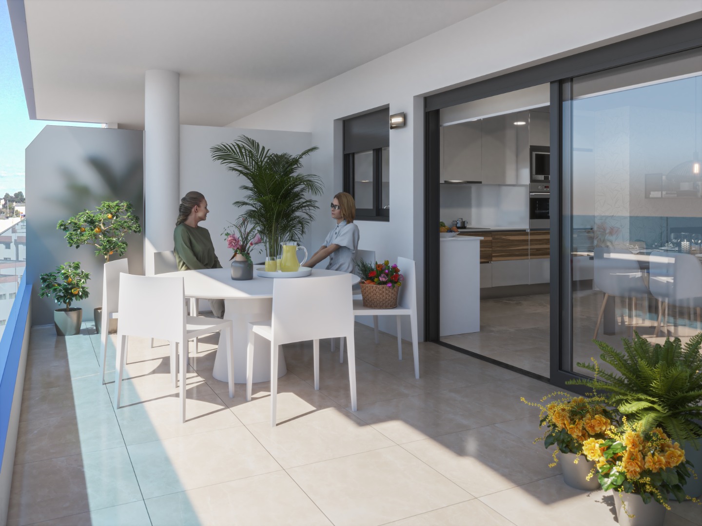 Apartamento en Guardamar del Segura, Alicante, España 3 dormitorios, 86 m2 No. 80907