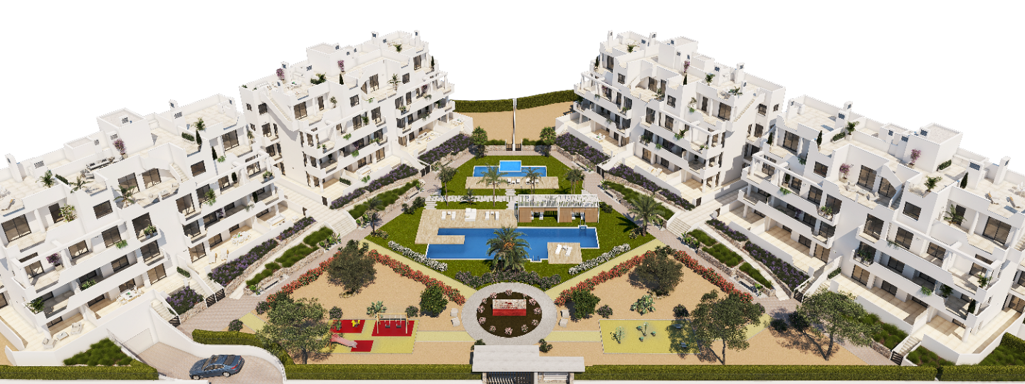 Apartamento en Santa Rosalia, Murcia, España 2 dormitorios, 69 m2 No. 80906