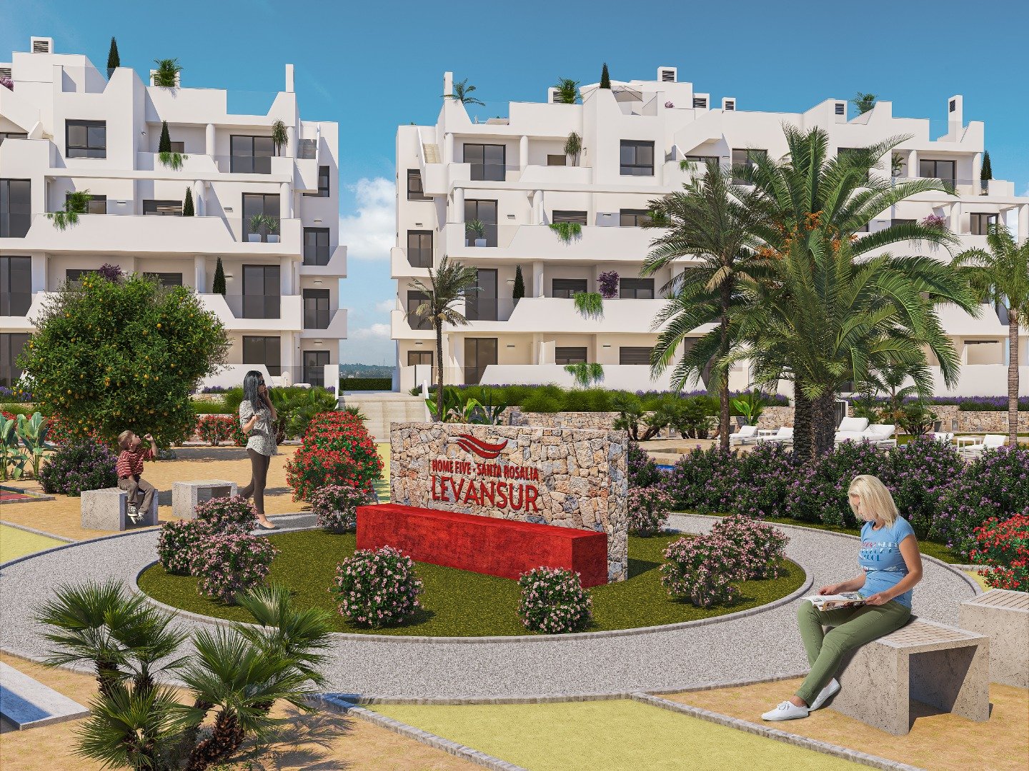 Apartamento en Santa Rosalia, Murcia, España 2 dormitorios, 69 m2 No. 80906