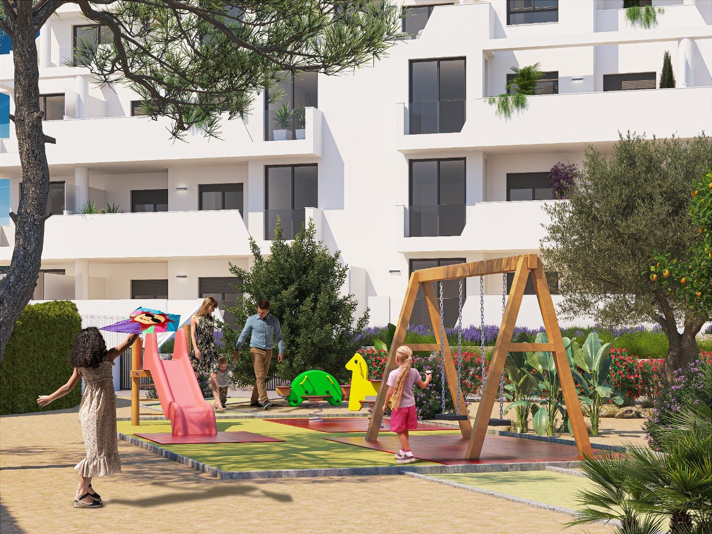 Apartamento en Santa Rosalia, Murcia, España 2 dormitorios, 69 m2 No. 80906