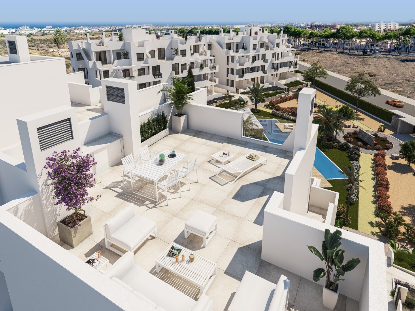 Apartamento en Santa Rosalia, Murcia, España 2 dormitorios, 69 m2 No. 80906