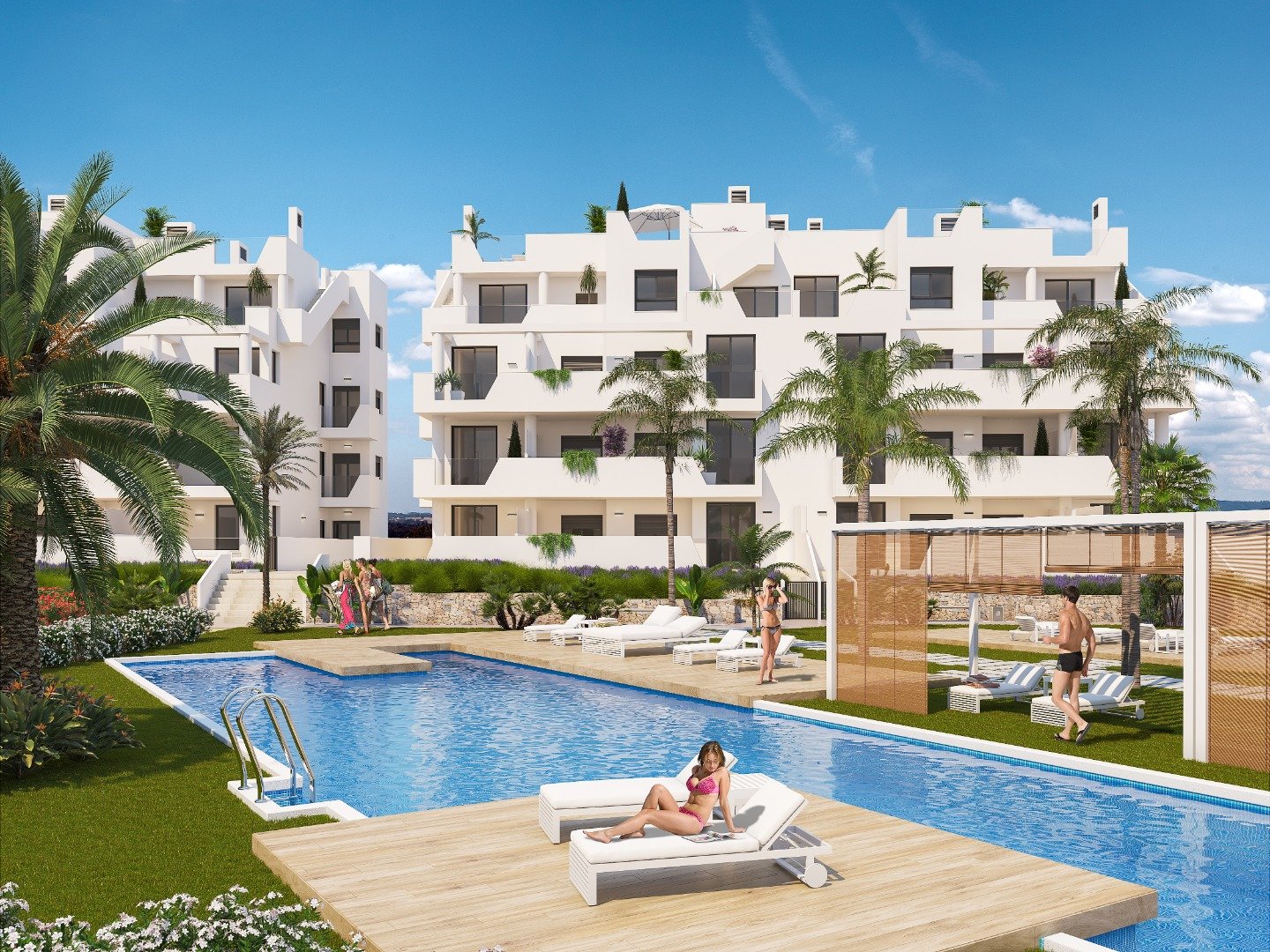 Apartamento en Santa Rosalia, Murcia, España 2 dormitorios, 69 m2 No. 80906