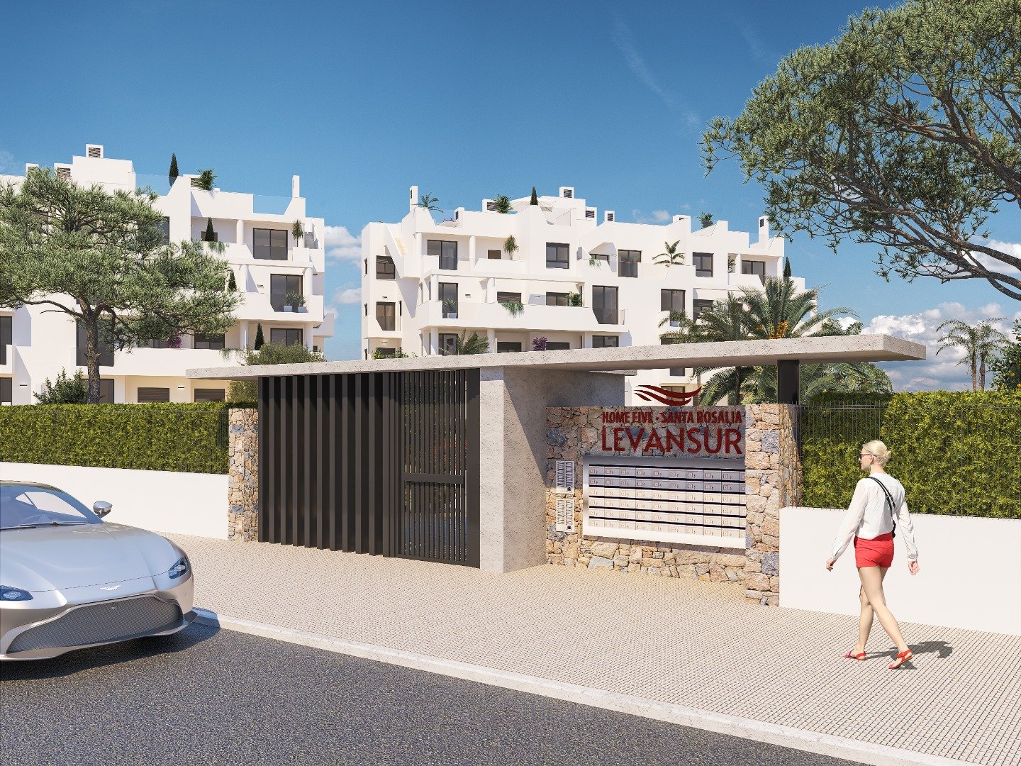 Apartamento en Santa Rosalia, Murcia, España 2 dormitorios, 69 m2 No. 80906
