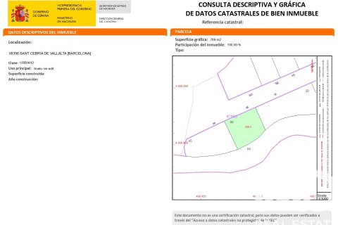Parcela en venta en Sant Cebrià de Vallalta, Barcelona, España 795.85 m2 No. 172794 - foto 8