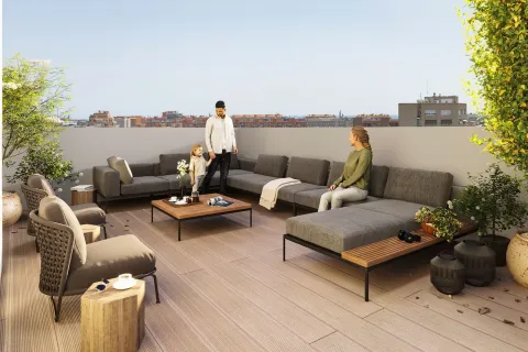 Продажа квартиры в Барселона, Испания 3 спальни, №141291 - фото 1