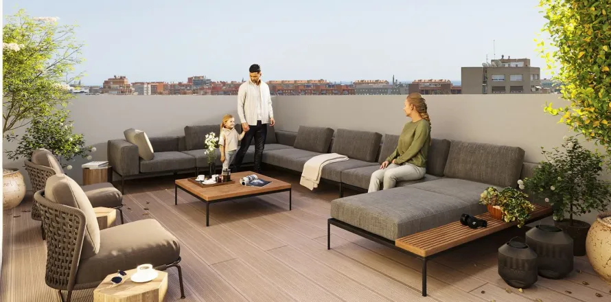 Квартира в Барселона, Испания 3 спальни, №141291