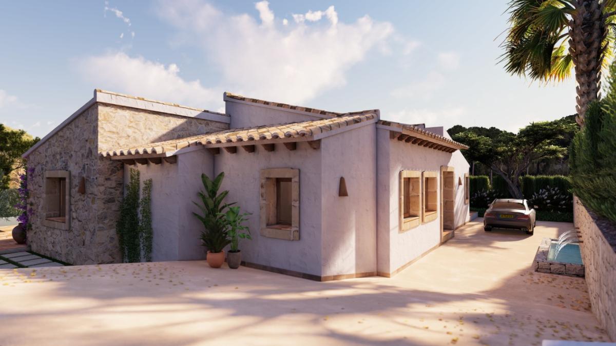 Villa i Benitachell, Alicante, Spanien 3 sovrum, 153 kvm. Nr. 79915