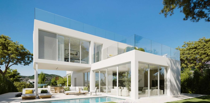 Villa in Estepona, Malaga, Spain 3 bedrooms, 590.76 sq.m. No. 190660