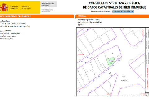 Land plot à vendre à Santa Marina del Rey, Leon, Espagne, 111 m2 No. 194362 - photo 5
