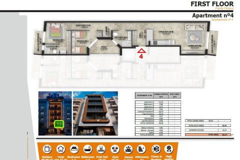 Dzīvoklis pārdošanā Torrevieja, Alicante, Spānijā 2 istabas, 83 m2 Nr. 137082 - attēls 25