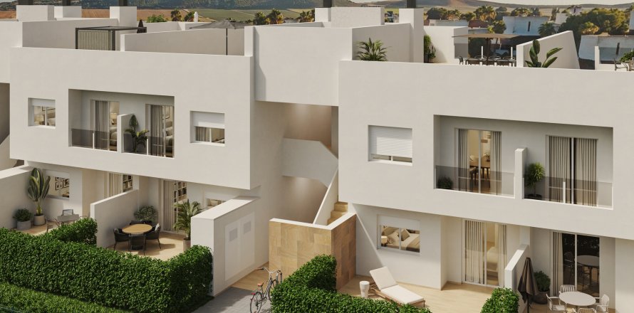 Bungalow a Lomas De La Juliana, Alicante, Spagna 2 camere da letto, 74 mq. N° 163552