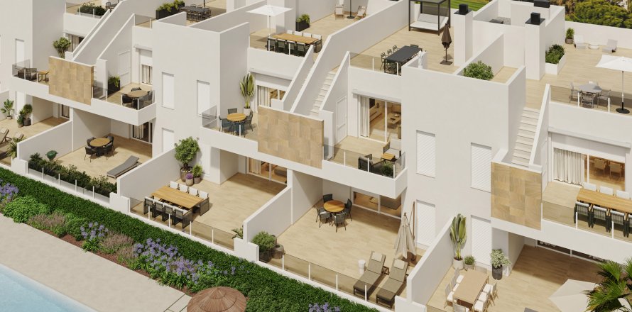 Bungalow a Lomas De La Juliana, Alicante, Spagna 3 camere da letto, 96 mq. N° 163553