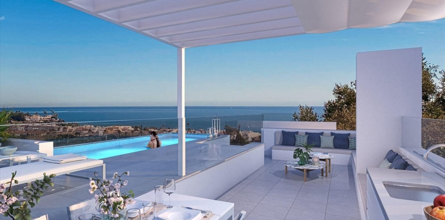 Penthäuser in Mijas, Malaga, Spanien 2 Schlafzimmer, 112 m2 Nr. 169487
