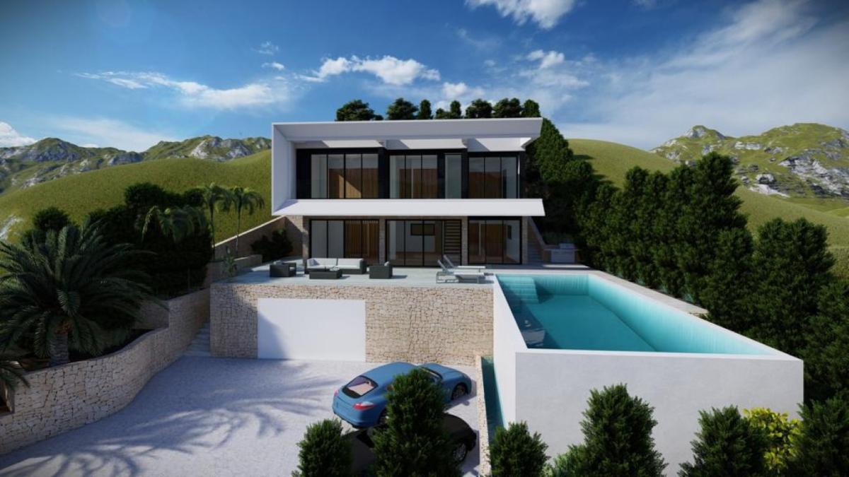 Villa en Altea, Alicante, España 4 dormitorios, 285 m2 No. 80748