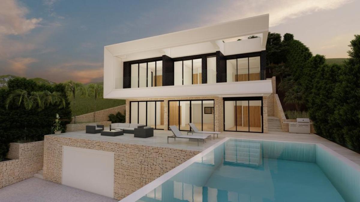 Villa en Altea, Alicante, España 4 dormitorios, 285 m2 No. 80748