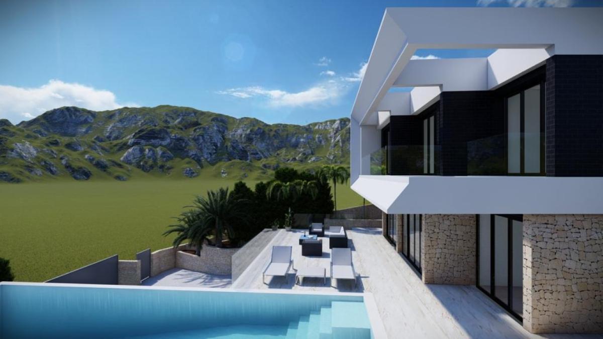 Villa en Altea, Alicante, España 4 dormitorios, 285 m2 No. 80748