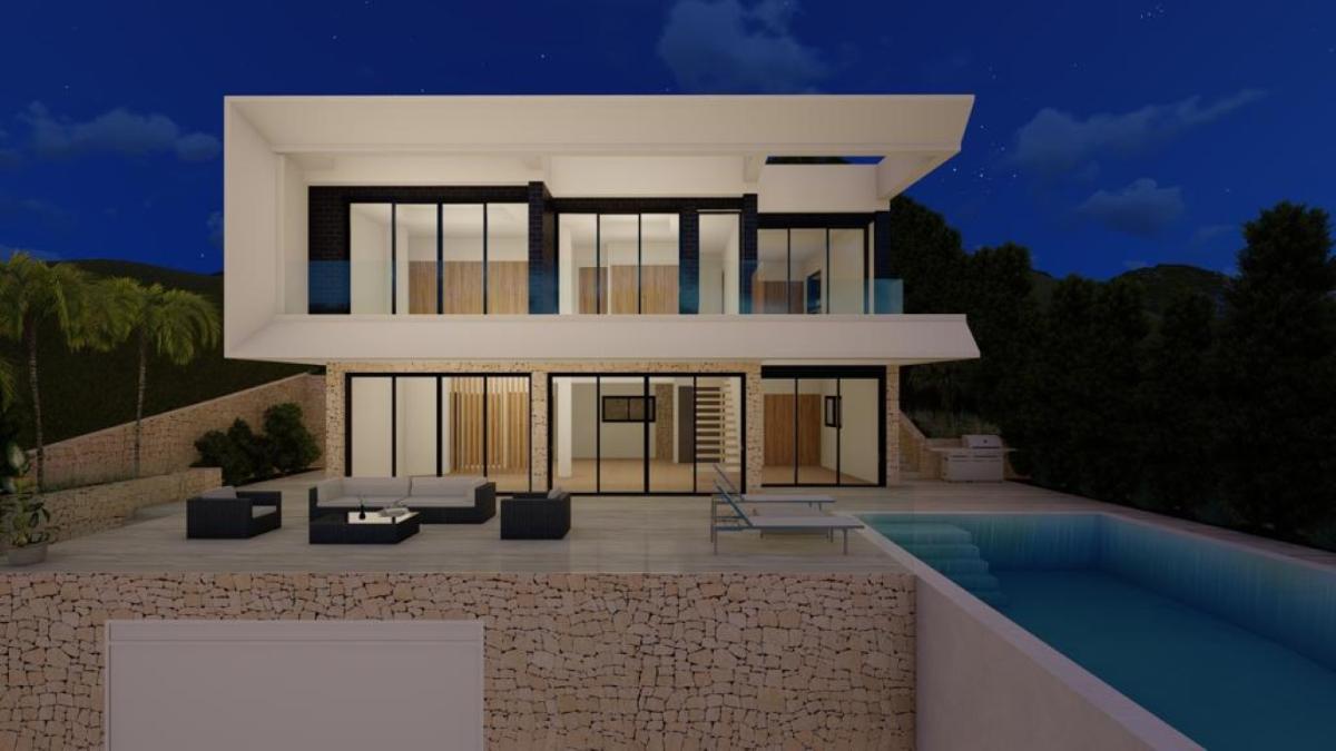 Villa en Altea, Alicante, España 4 dormitorios, 285 m2 No. 80748