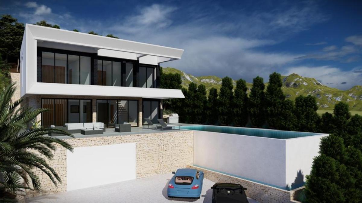 Villa en Altea, Alicante, España 4 dormitorios, 285 m2 No. 80748