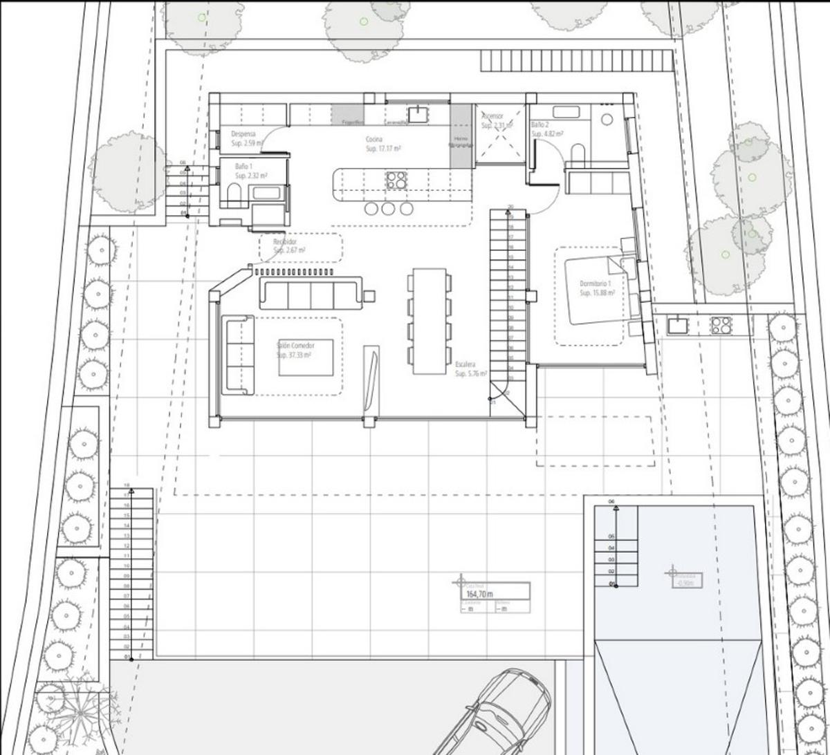Villa en Altea, Alicante, España 4 dormitorios, 285 m2 No. 80748