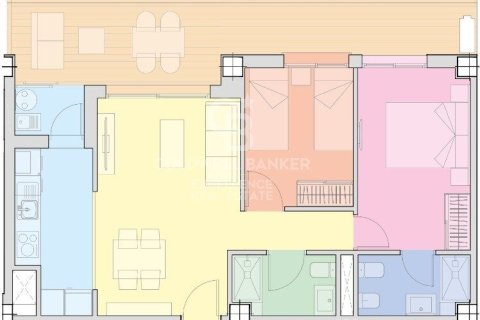 Apartamento en venta en Cabanes, Castellón, España 2 dormitorios, 94 m2 No. 157206 - foto 22