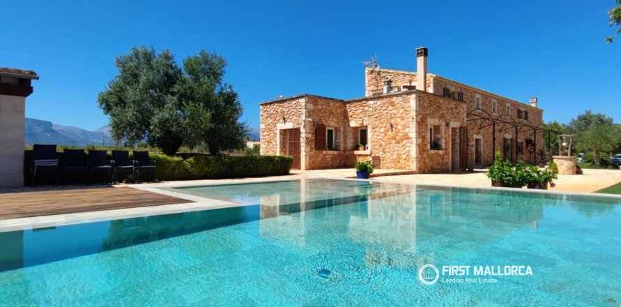Finca Binissalem, Mallorca, Espanja 3 makuuhuonetta, 427 m2 No. 181292