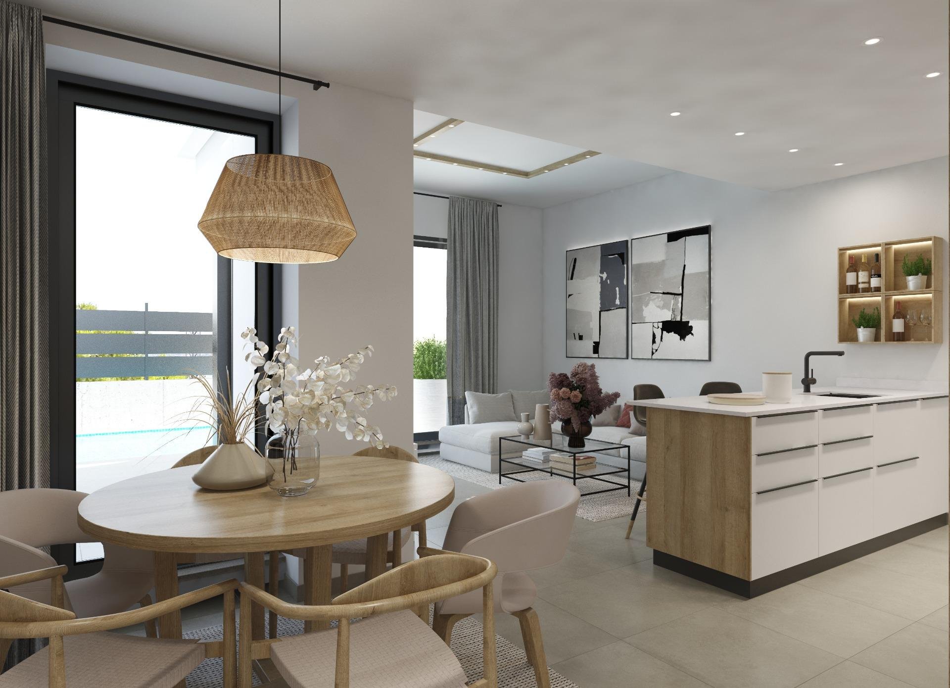 Huvila Alicante, Espanja 3 makuuhuonetta, 109 m2 No. 111408