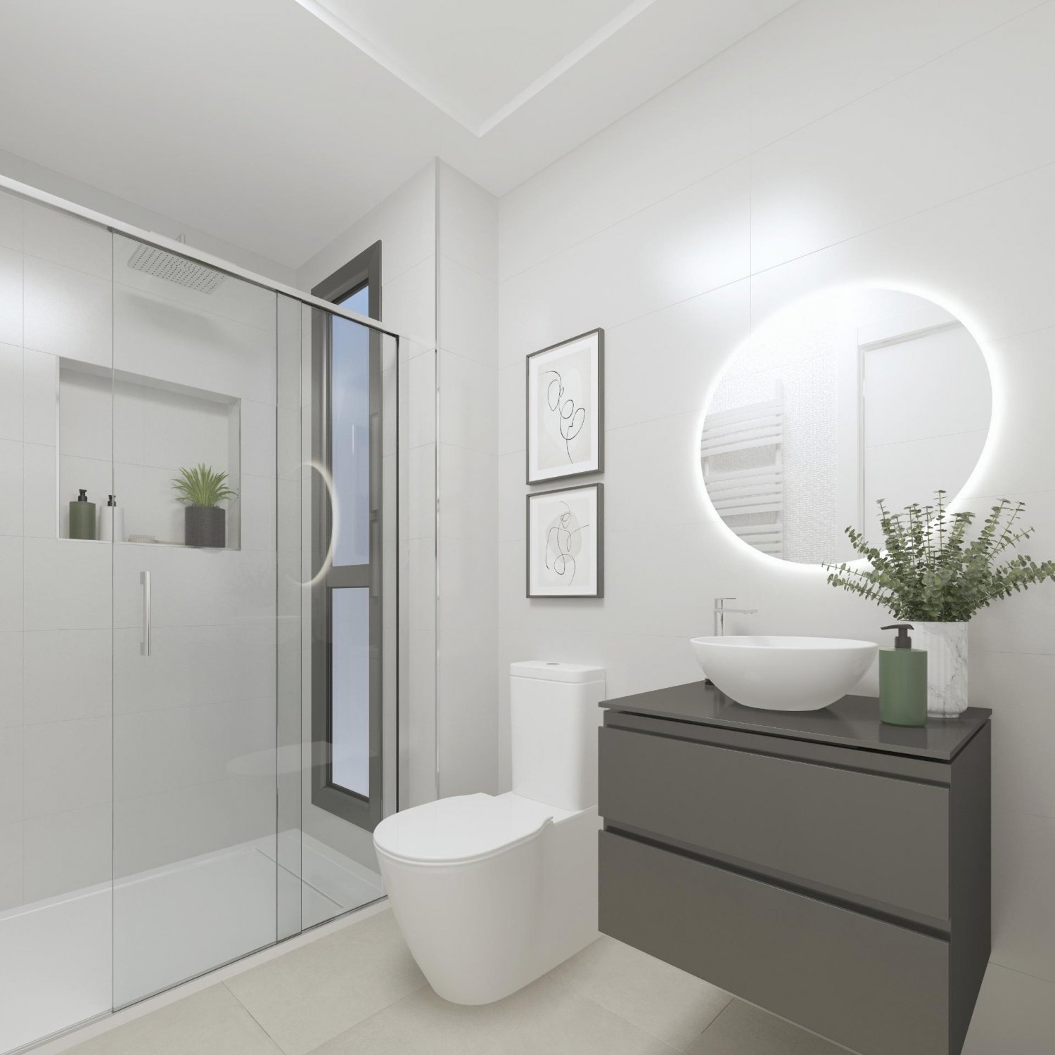 Huvila Alicante, Espanja 3 makuuhuonetta, 109 m2 No. 111408