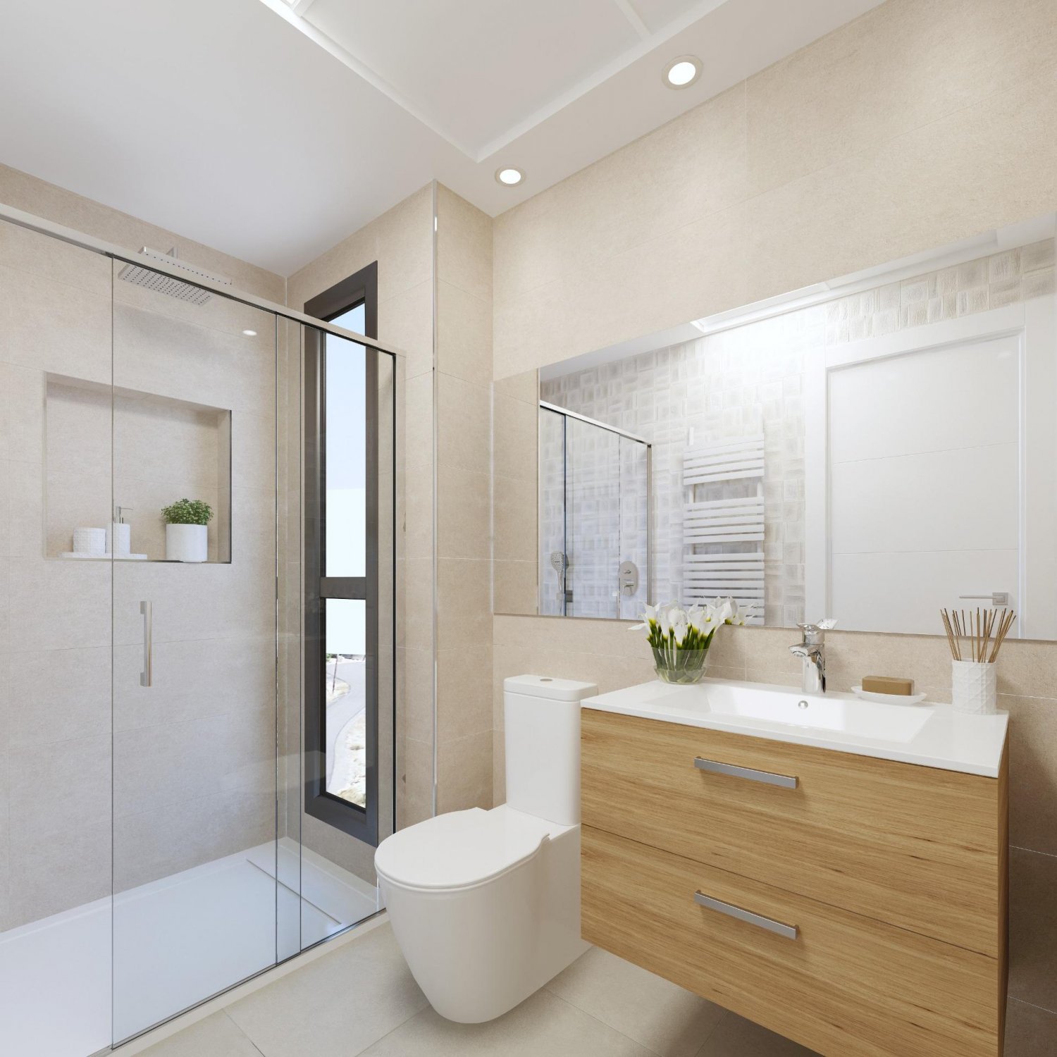 Huvila Alicante, Espanja 3 makuuhuonetta, 109 m2 No. 111408
