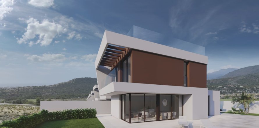 Huvila Finestrat, Alicante, Espanja 3 makuuhuonetta, 141 m2 No. 182364