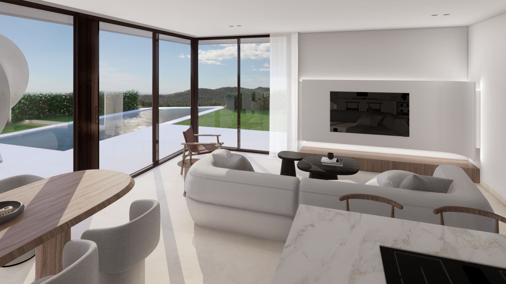 Villa en Finestrat, Alicante, España 3 dormitorios, 141 m2 No. 182363