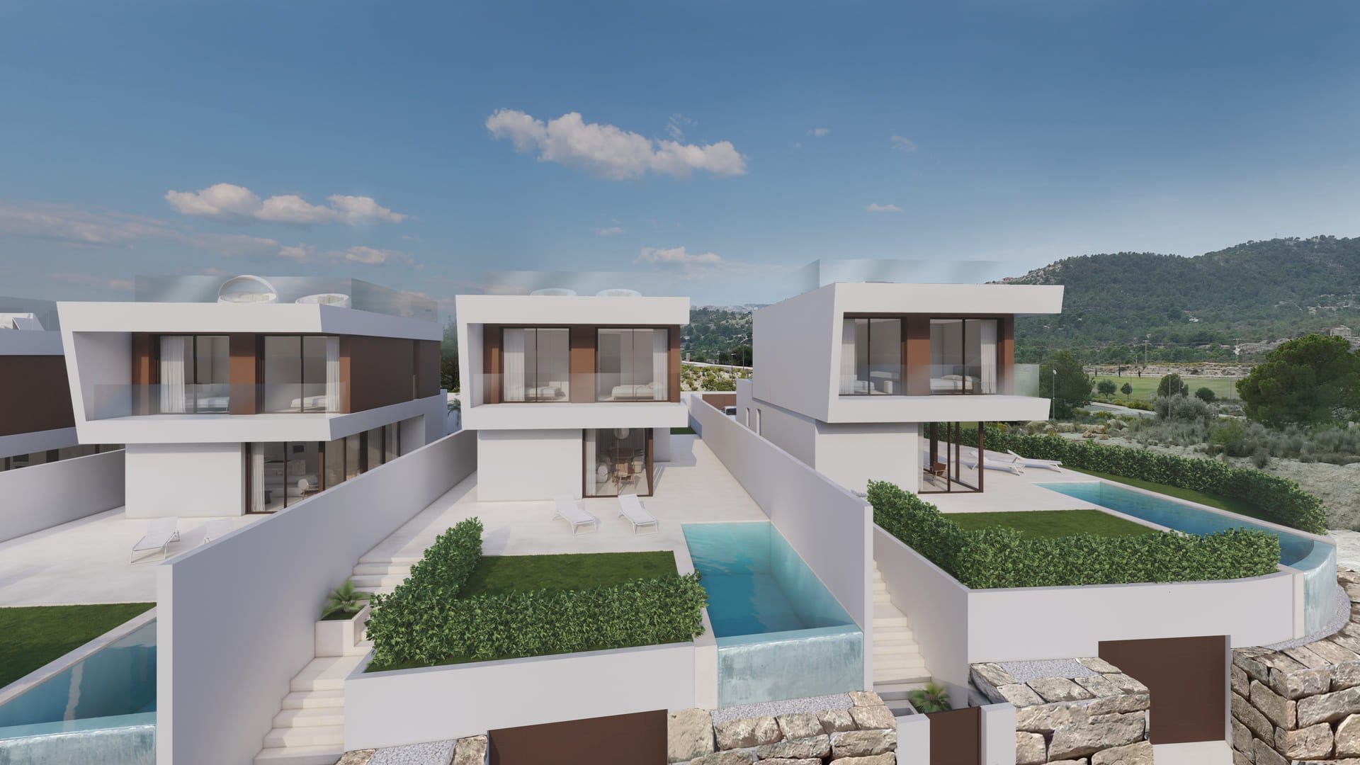 Villa en Finestrat, Alicante, España 3 dormitorios, 141 m2 No. 182363